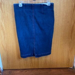 LOFT Denim Pencil Skirt